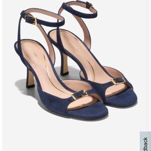 Cole Haan Women's Blue Strappy Heels
